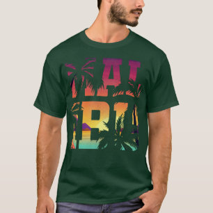 T-shirt Malibu Californie