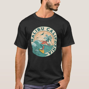 T-shirt Malibu Californie