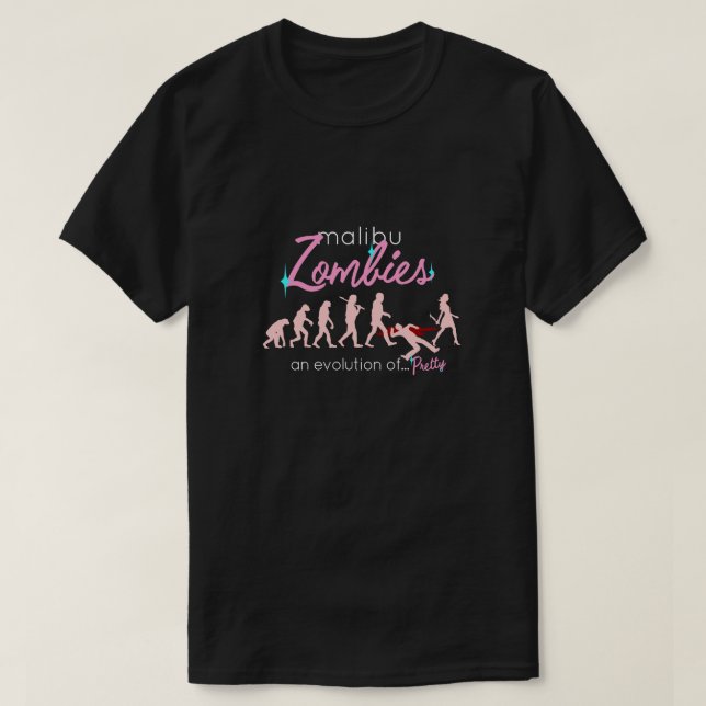 T-shirt Malibu Zombies (Design devant)