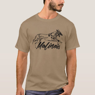 T-shirt Malinois - berger belge