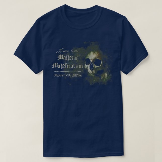 T-shirt Malleus Maleficarum le marteau des sorcières (Design devant)