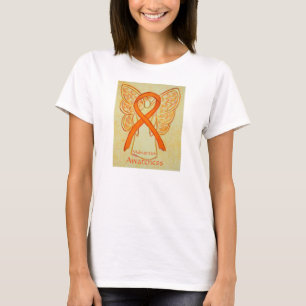 T-shirt Malnutrition Orange Sensibilisation Ruban Angel Ch
