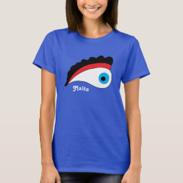 T-shirt Malte Vacances Bateau De Pêche Oeil De Protection