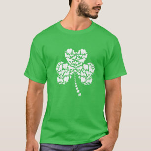 T-shirt Maltese Dog Lover St Patrick's Day Puppy Costume