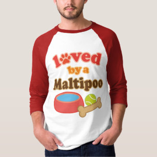 T-shirt maltipoo aimé par
