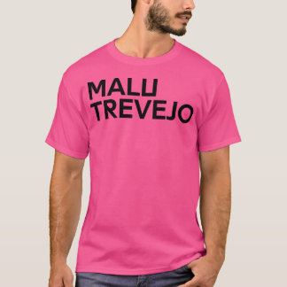 T-shirt Malu Trevejo Chanteur cubain - Version noire