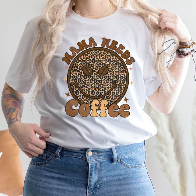 T-shirt Mama a besoin de café (Créateur téléchargé)