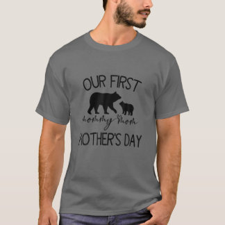 T-shirt Mama And Mini Baby Bear - Family Cute Mother's Day