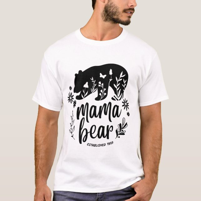 T-shirt Mama Bear (Devant)