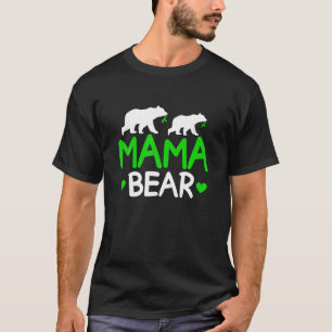 T-shirt Mama Bear Cérébral Palsy Maman D'Une Cérébrale Pal