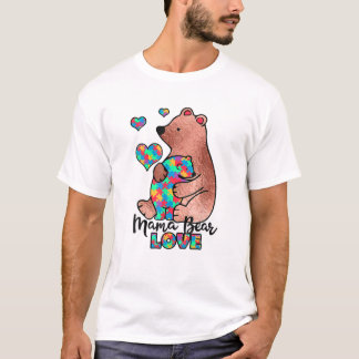 T-shirt Mama Bear Love Dons