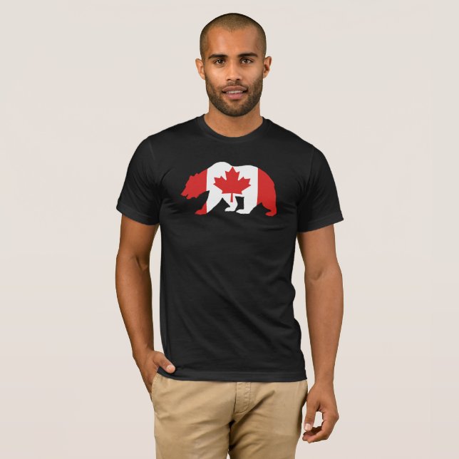 T-shirt MAMA CANADA (Devant entier)