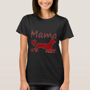 T-shirt Mama Dachshund Maman