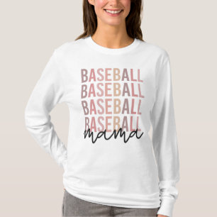 T-shirt Mama de baseball Cadeaux de maman de baseball