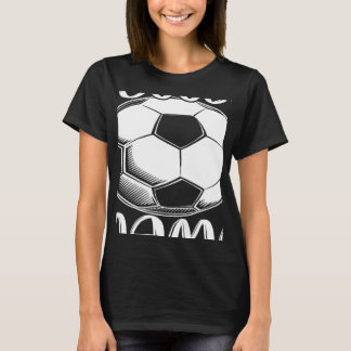 T-shirt Mama De Football Pour Hommes Femmes Joueurs De Jum