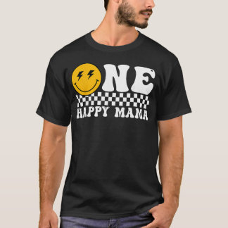 T-shirt Mama D'un Mec Heureux 1er Anniversaire Famille