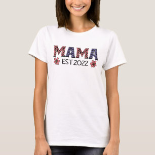 T-shirt Mama Est 2022