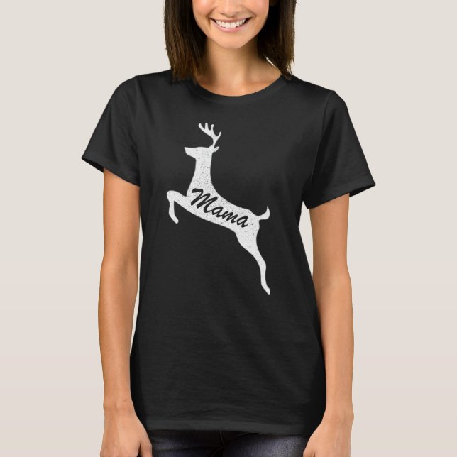 T-shirt Mama Gazelle Maman Fête des mères Chemise Maman Ga (Devant)