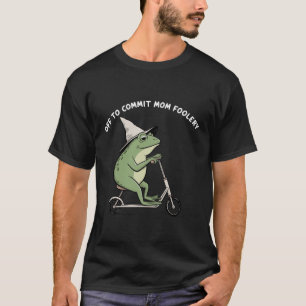 T-shirt Mama Grenouille Partir Commettre Maman Folie Cadea