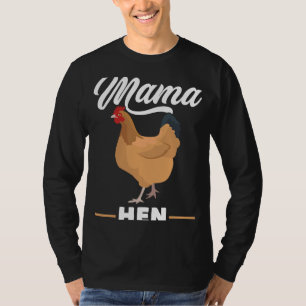 T-shirt Mama Hen Chicken Rooster ferme Oiseau animal