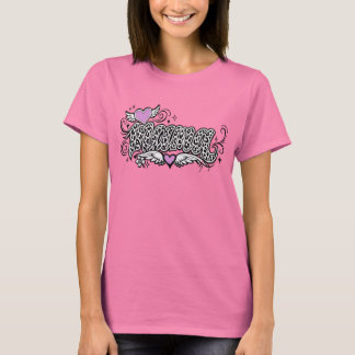 T-shirt Mama Leopard Heart Tee