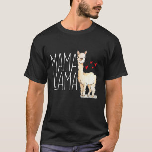T-shirt Mama Llama Chemise jumelle famille tribu maman mam