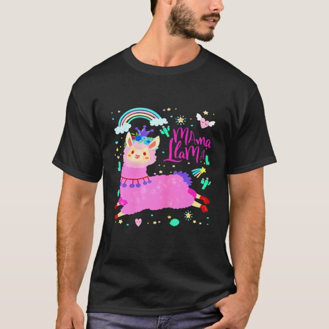 T-shirt Mama Llama Tee (Devant)