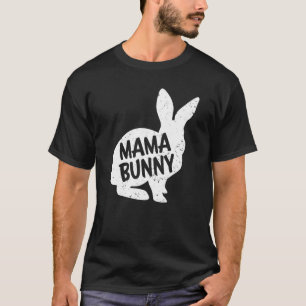 T-shirt Mama Maman Bunny Matching Group Funny Famille Pâqu