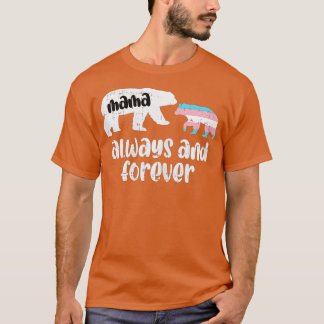 T-shirt Mama Porte toujours pour Transgenre Trans Fierté F