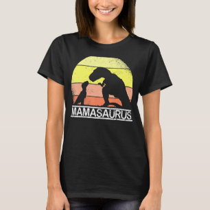 T-shirt Mama Saurus Fête des Mères Rex Dinosaur Pour Maman