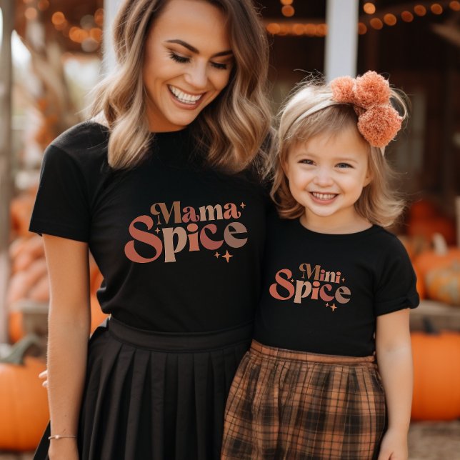 T-Shirt Mama Spice et Mini Spice Matching Maman & Me (Créateur téléchargé)