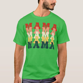 T-shirt Mama Vintage rétro 2