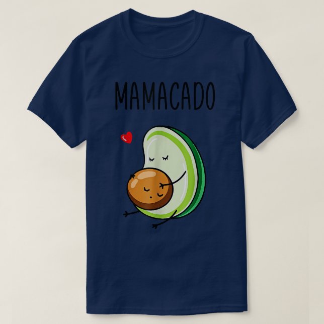 T-shirt Mamacado Avocado mère enceinte Grossesse Avo 703 (Design devant)