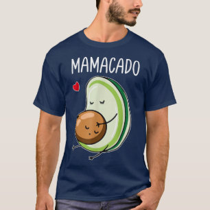 T-shirt Mamacado Avocado Pajamas Femmes Enceinte Maman Pre