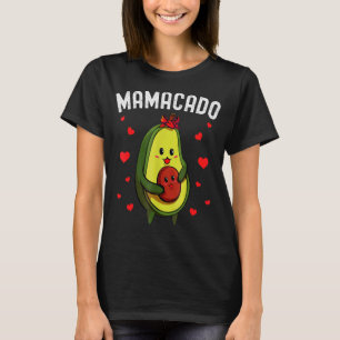 T-shirt Mamacado Cute Avocado Maman Faire-part enceinte Pa