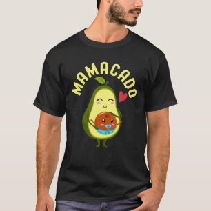 T-shirt Mamacado Cute Avocado Maman Grossesse Faire-part A