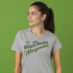 T-shirt Mamacita Necesita Margaritas Cocktail Party