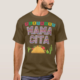 T-shirt Mamacita Taco Cinco De Mayo Femmes Meican Fiesta P