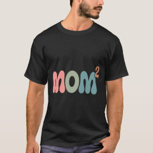 T-shirt Maman2 maman au carré mère de deux jumeaux maman m