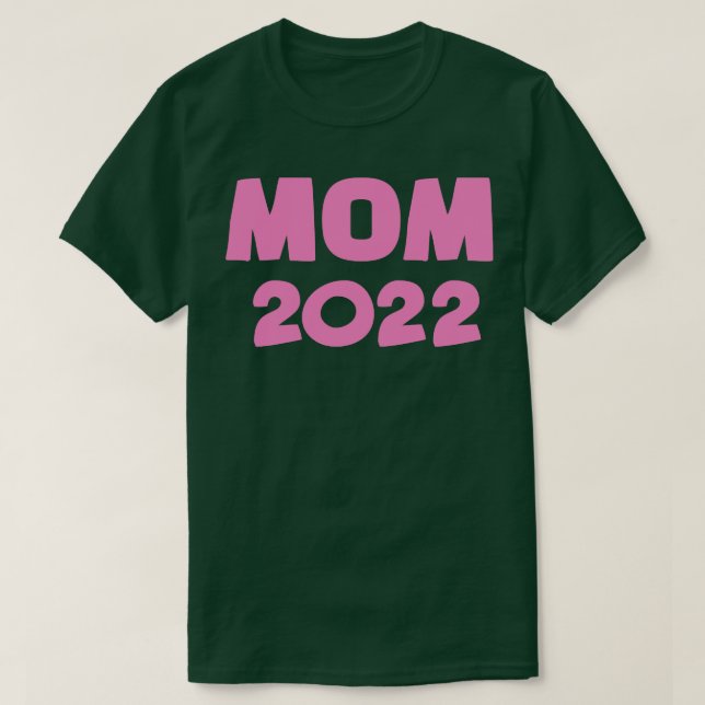 T-shirt Maman 2022 pour faire-part de grossesse (Design devant)