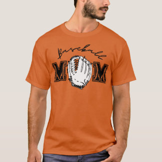 T-shirt Maman 27 de baseball