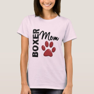 T-shirt Maman 2 de boxeur