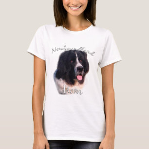 T-shirt Maman 2 de Terre-Neuve (landseer)