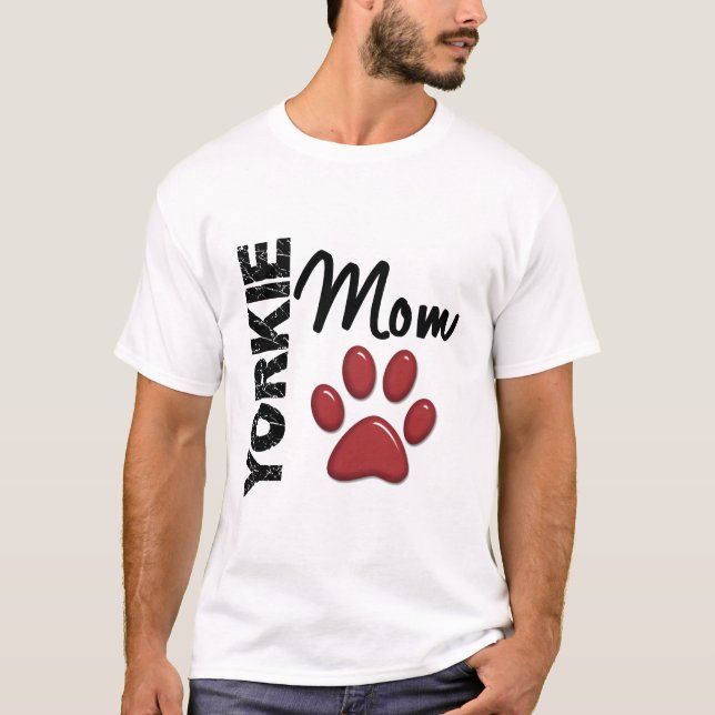 T-shirt Maman 2 de Yorkie (Devant)