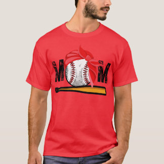 T-shirt Maman 33 de baseball