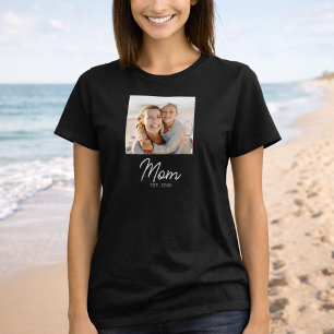T-shirt Maman a établi le script de la photo