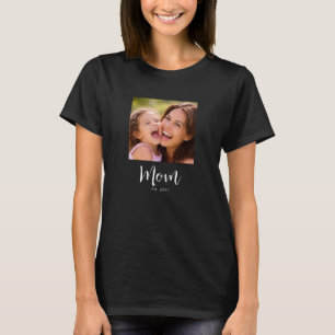 T-shirt Maman a établi le script photo