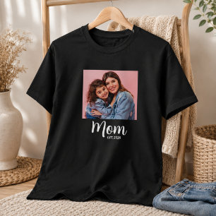 T-shirt Maman a établi le script photo