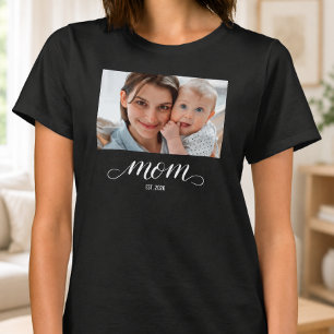 T-shirt Maman a établi le script photo