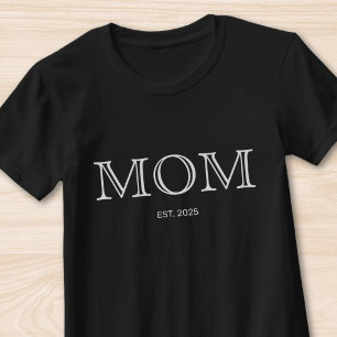 T-shirt Maman a établi un nouveau cadeau pour maman